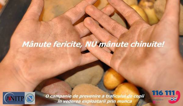 Şi botoşănenii sunt invitaţi să participle la campania „Mânuţe fericite, NU mânuţe chinuite”