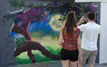 Botoșăneanul Daniel Relenschi, pictură 3D, …