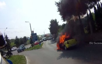 Accident în Suceava. Un taxi …