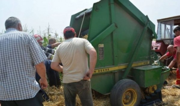 Scene de groază într-o comună din județ! Un agricultor a fost decapitat de un utilaj!