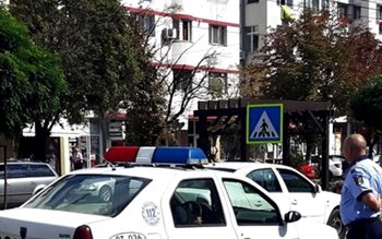 Mașină a Poliției implicată într-un …