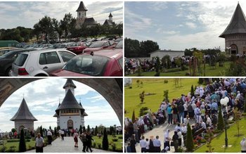 Sute de credincioşi au participat …