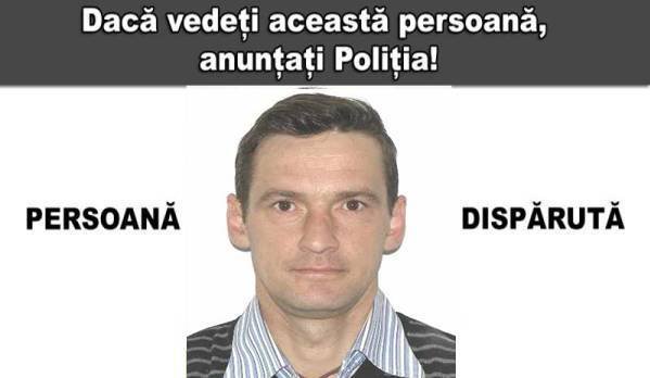 Apelați 112 dacă ați văzut această persoană!