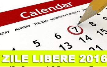 Încă o zi liberă pentru …