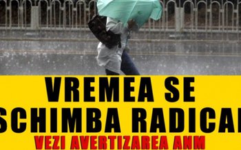 Informare de ploi și răcire …