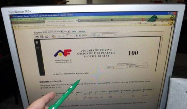 ANAF nu mai primește pe hârtie declarațiile care se pot depune online, începând din 1 ianuarie 2017