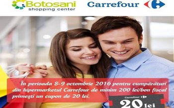 Promoție la Shopping Center Botoșani …