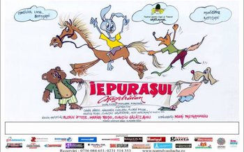 „Iepuraşul năzdrăvan” la Teatrul „Vasilache”