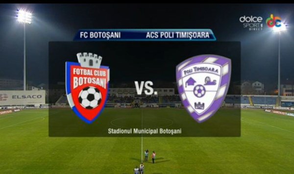 FC Botoşani joacă luni seară împotriva celor de la ACS Poli Timişoara