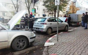 ACCIDENT în lanţ cu trei …