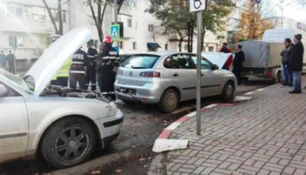 Vezi ce au găsit poliţiştii în maşina tânărului care a provocat carambolul de pe strada Împărat Traian