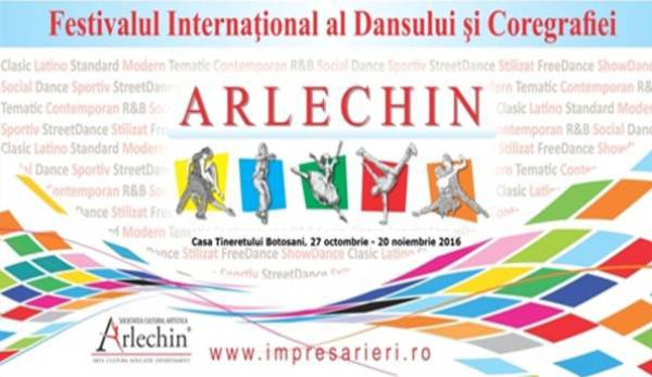 Concursul Internațional al Dansului și Coregrafiei „Arlechin” 2016. Vezi regulamentul!