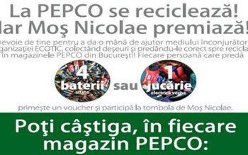 PEPCO reciclează! Iar Moș Nicolae …