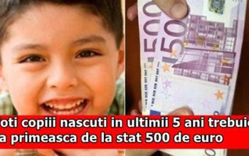 Toţi copiii din România născuţi …