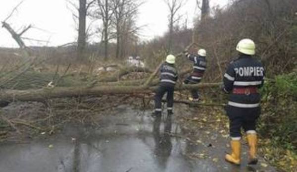 Ninsorile și vijelia au făcut ravagii. 20 situaţii de urgenţă generate de vânt şi inundaţii în județul Botoșani!