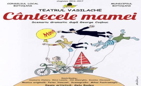 Cântecele mamei ... o nouă premieră la Teatrul Vasilache