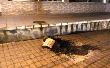 Vandalism: Patru tineri teribiliști au …