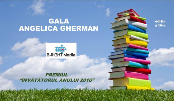 Asociația B-Right Media lansează competiția pentru Premiul Învățătorul Anului 2016.
