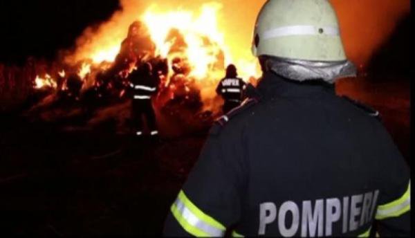 Incendiu la un depozit de cereale din Dragalina. Silozul aparține familiei unui primar!