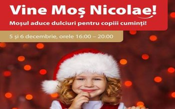 Întâlnire cu Moș Nicolae, la …