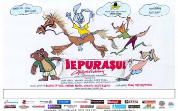 „Iepuraşul năzdrăvan” la Teatrul „Vasilache”.