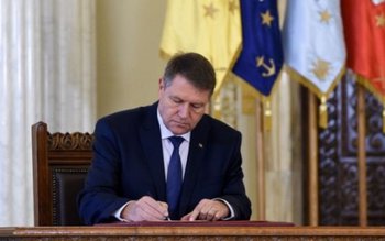 Klaus Iohannis a semnat decretul …
