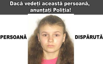 Minoră disparută de acasă. Ajută …