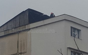 Panică într-un bloc de garsoniere …