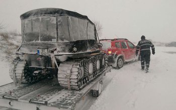 Prima misiune pentru pompierii botoşăneni …