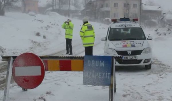 Situaţia drumurilor din județul Botoșani la ora 17.00. Șapte drumuri județene închise!