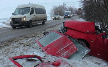 Accident grav la ieșirea din …