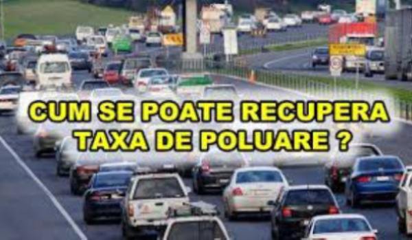 ANAF a decis cum se poate recupera taxa de poluare