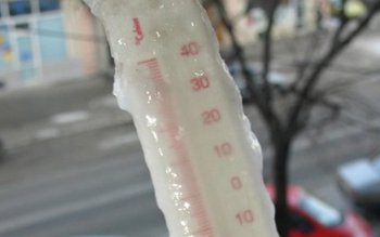 Minus 53 de grade Celsius, …