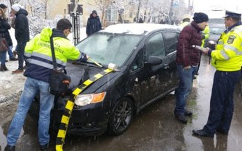 Un bărbat fără permis de …