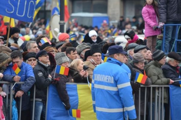 „Unirea Principatelor Române” supravegheată de jandarmi 