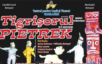 Tigrişorul Pietrek, duminică, la Teatrul …