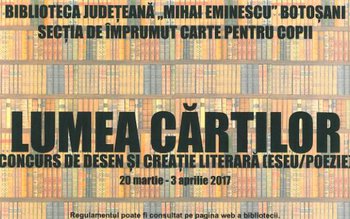 Micii artiști botoșăneni, invitați la …