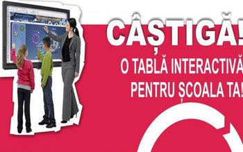 Câștigă o tablă interactivă pentru …