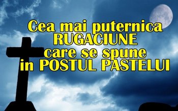 Cea mai puternică rugăciune pe …