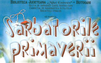 Biblioteca Județeană Botoșani vă invită …