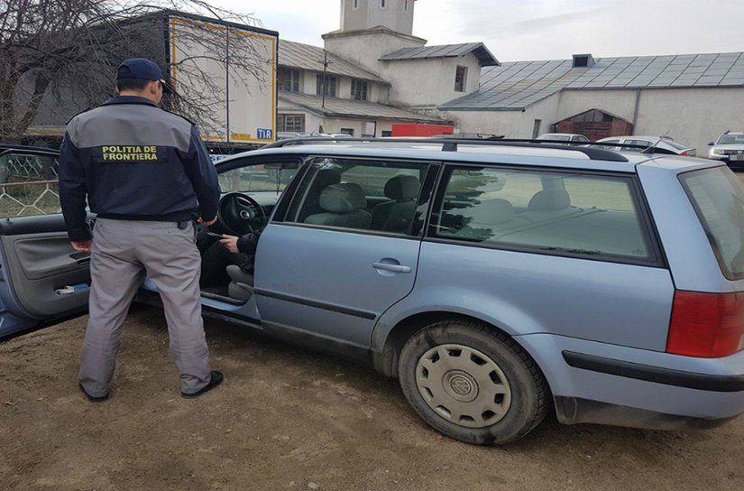 Vezi ce au descoperit polițișii de frontieră dorohoieni la un control de rutină