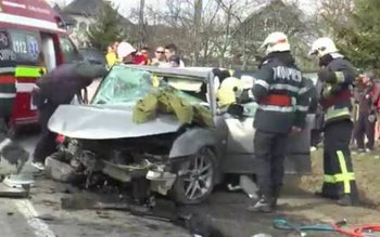 Cursă dementă! A fugit de …