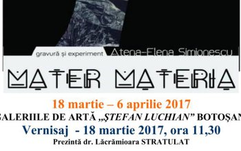 Expoziție personală MATER MATERIA - …