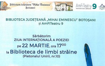 Ziua Internaţională a Poeziei sărbătorită …