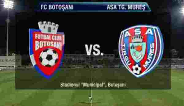 FC Botoșani s-a impus lejer în meciul cu ASA Târgu Mureș