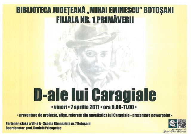 Lumea lui Caragiale sosește în bibliotecă