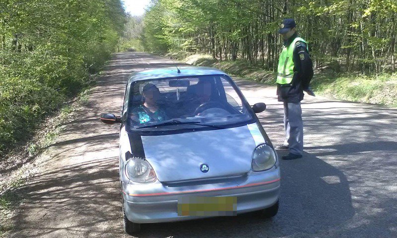 Botoșănean depistat la volan cu permis de conducere necorespunzător