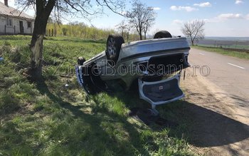 Accident la ieșirea din Dorohoi! …