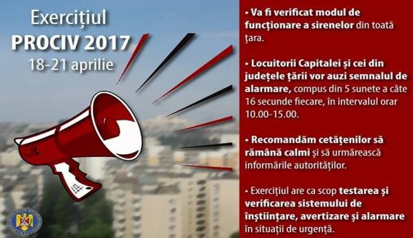 Atenţie, botoșăneni! Vor suna alarmele în oraş timp de patru zile!