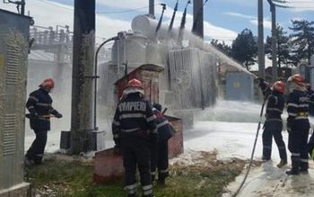 Intervenția la transformatorul de pe …